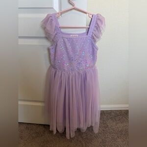 Girls Cat & Jack Lavender Sequin Dress